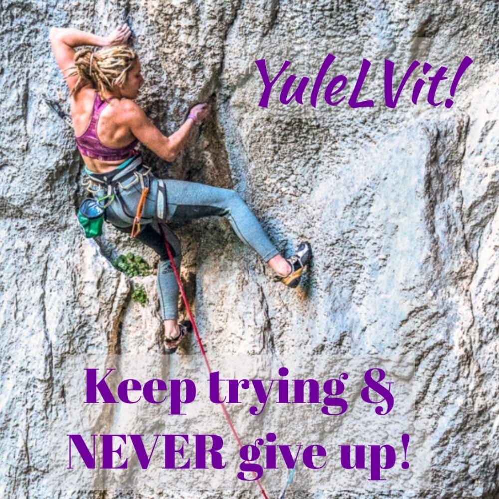 NEVER GIVE UP!